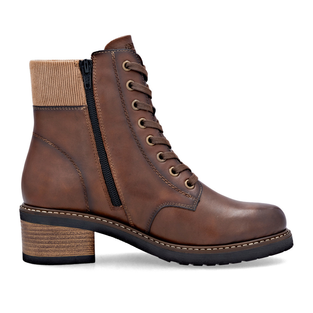 detail Dámská kotníková obuv REMONTE D1A70-24 hnědá W5