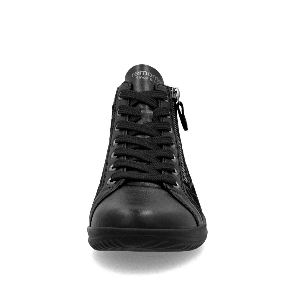 detail Dámská kotníková obuv REMONTE D1E72-00 černá W5