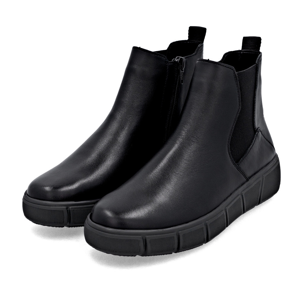 detail Dámská kotníková obuv REMONTE D1T71-01 černá W5