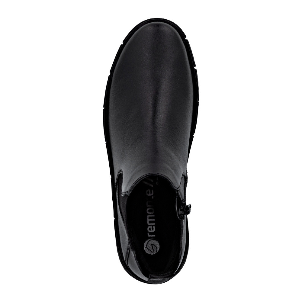 detail Dámská kotníková obuv REMONTE D1T71-01 černá W5