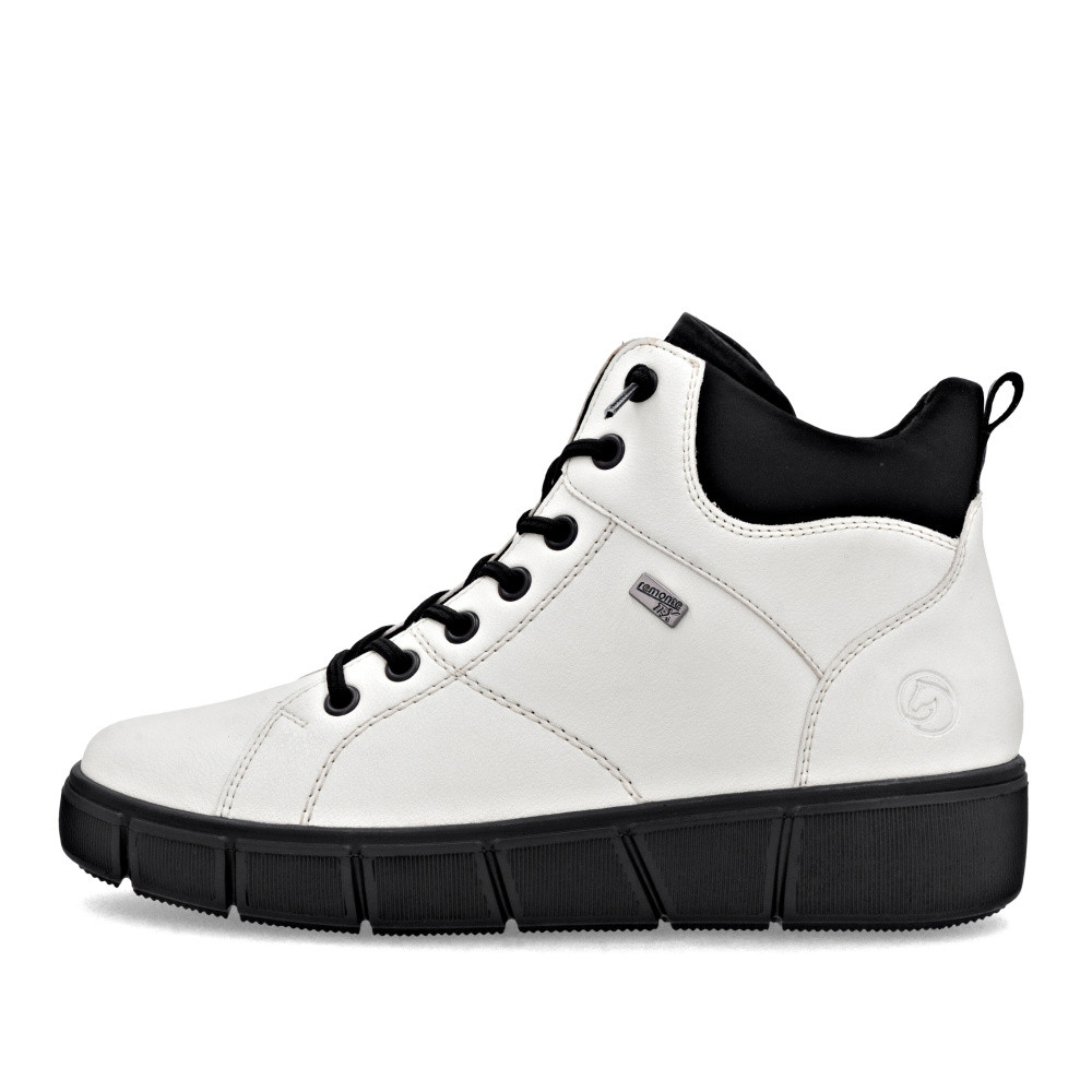 detail Dámská kotníková obuv REMONTE D1T76-80 bílá W5