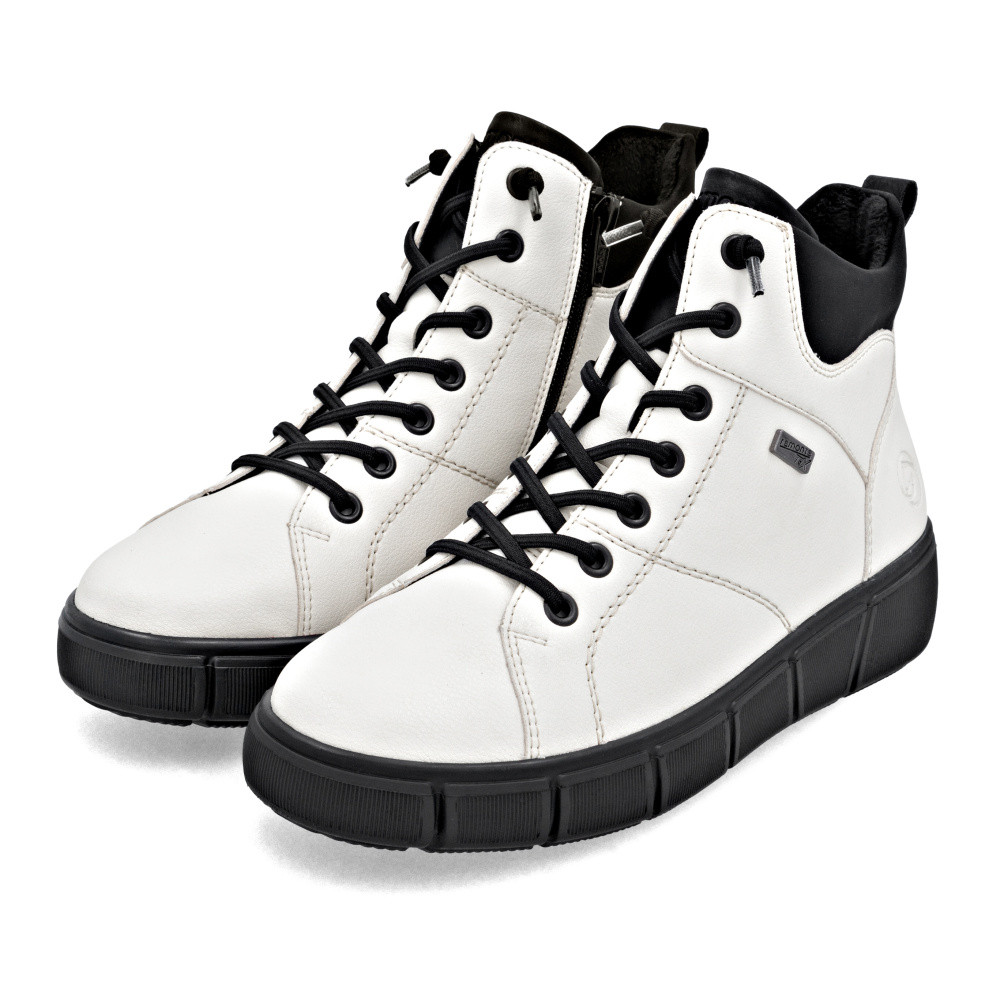 detail Dámská kotníková obuv REMONTE D1T76-80 bílá W5