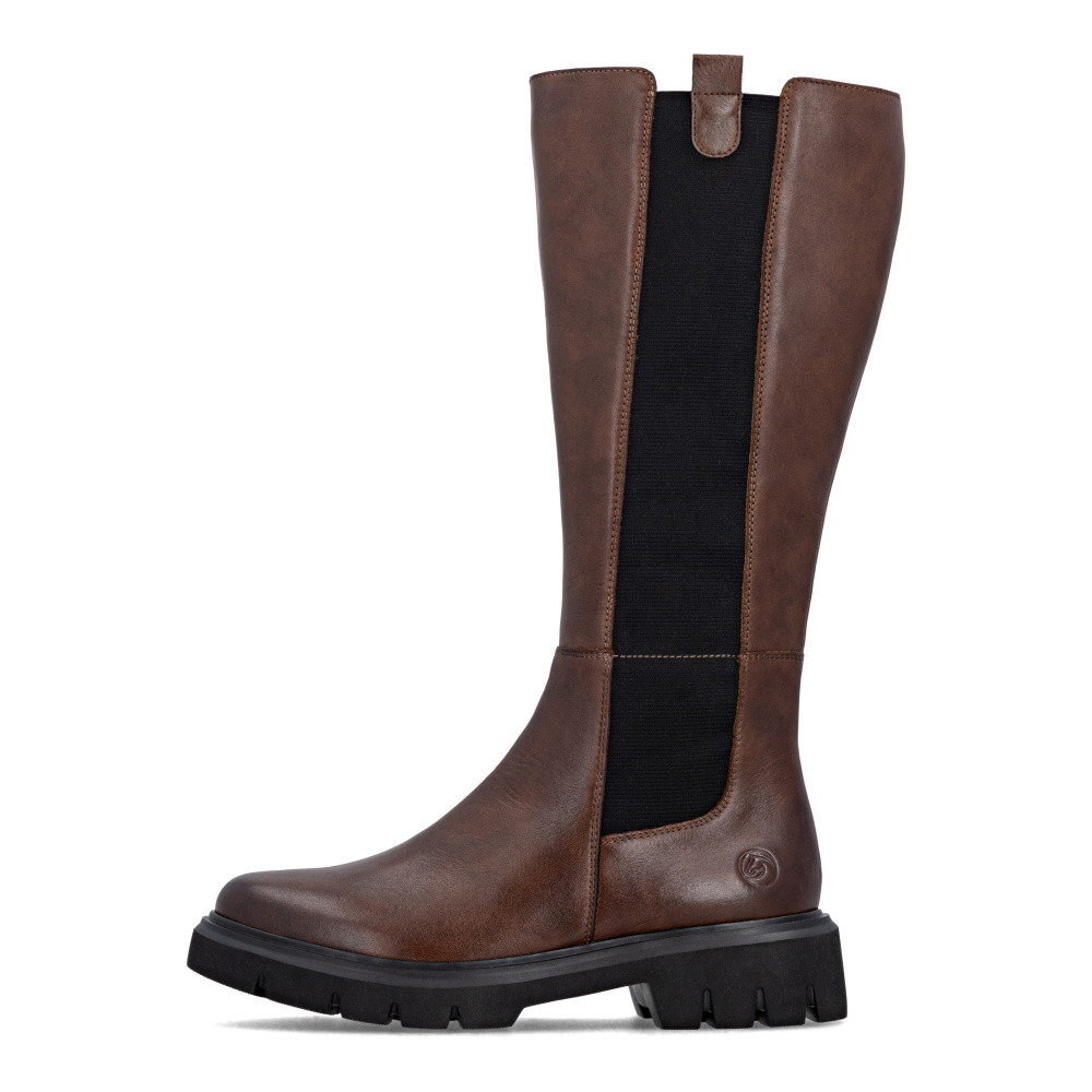 detail Dámské kozačky REMONTE D1W80-22 hnědá W5