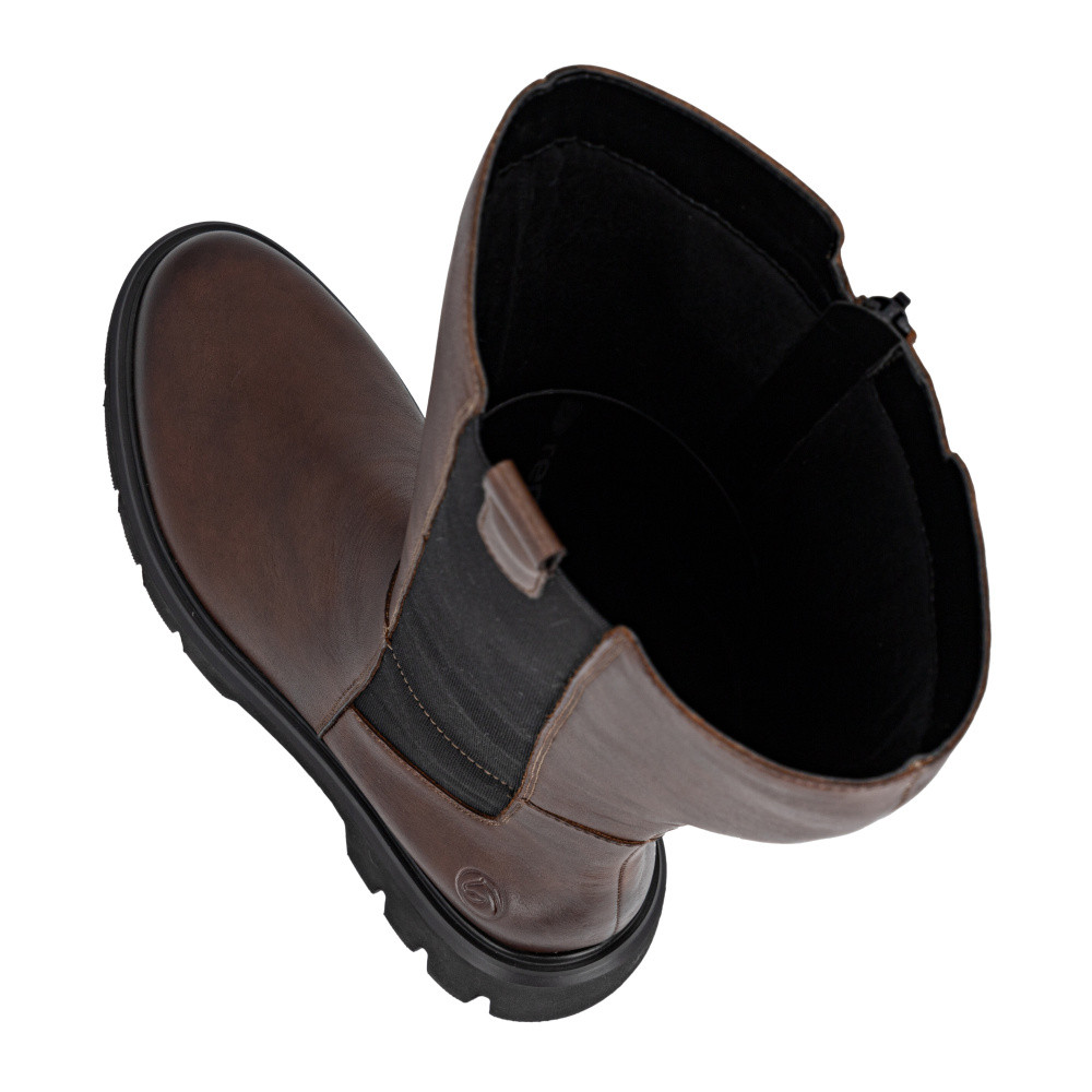 detail Dámské kozačky REMONTE D1W80-22 hnědá W5