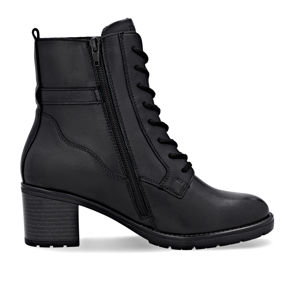 detail Dámská kotníková obuv REMONTE D2A74-01 černá W5