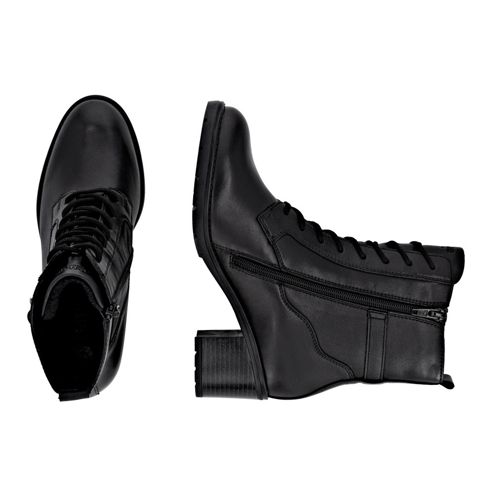 detail Dámská kotníková obuv REMONTE D2A74-01 černá W5