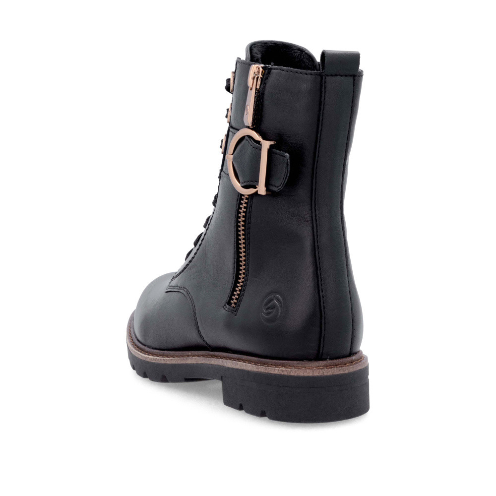 detail Dámská kotníková obuv REMONTE D2Q72-00 černá W5