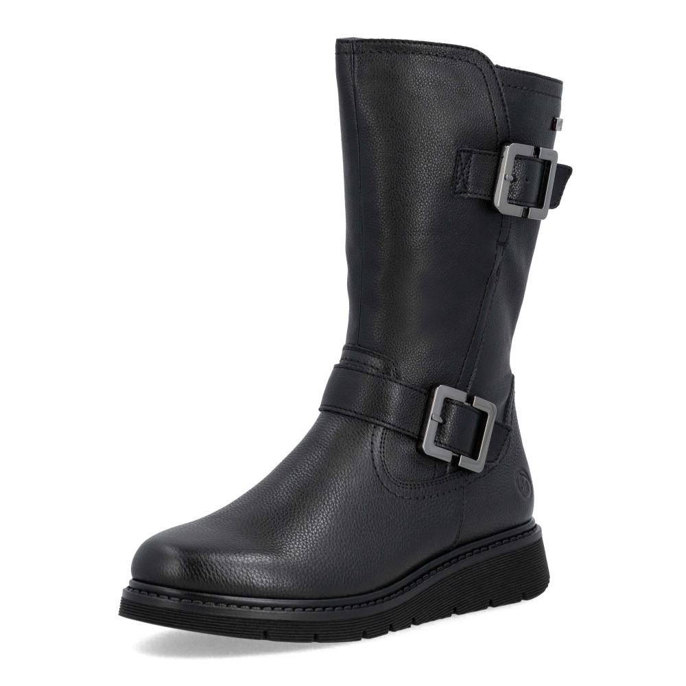 detail Dámské kozačky REMONTE D3980-00 černá W5