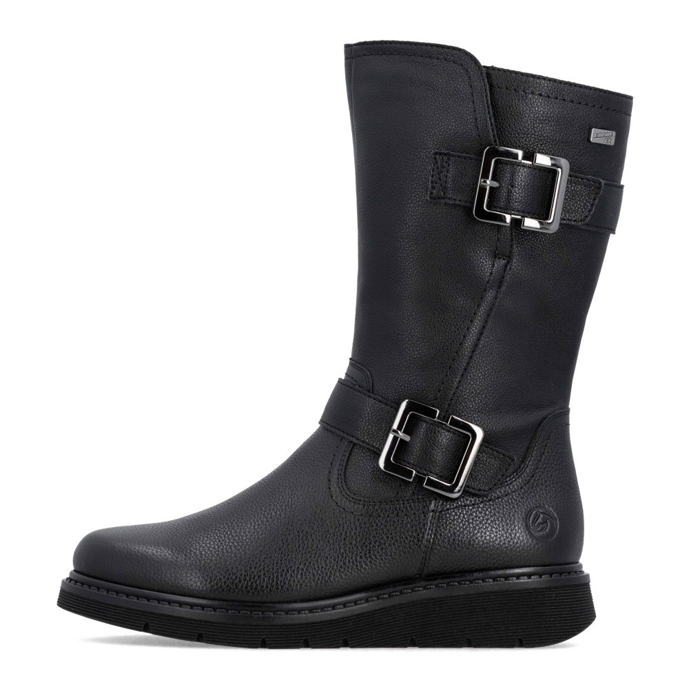 detail Dámské kozačky REMONTE D3980-00 černá W5