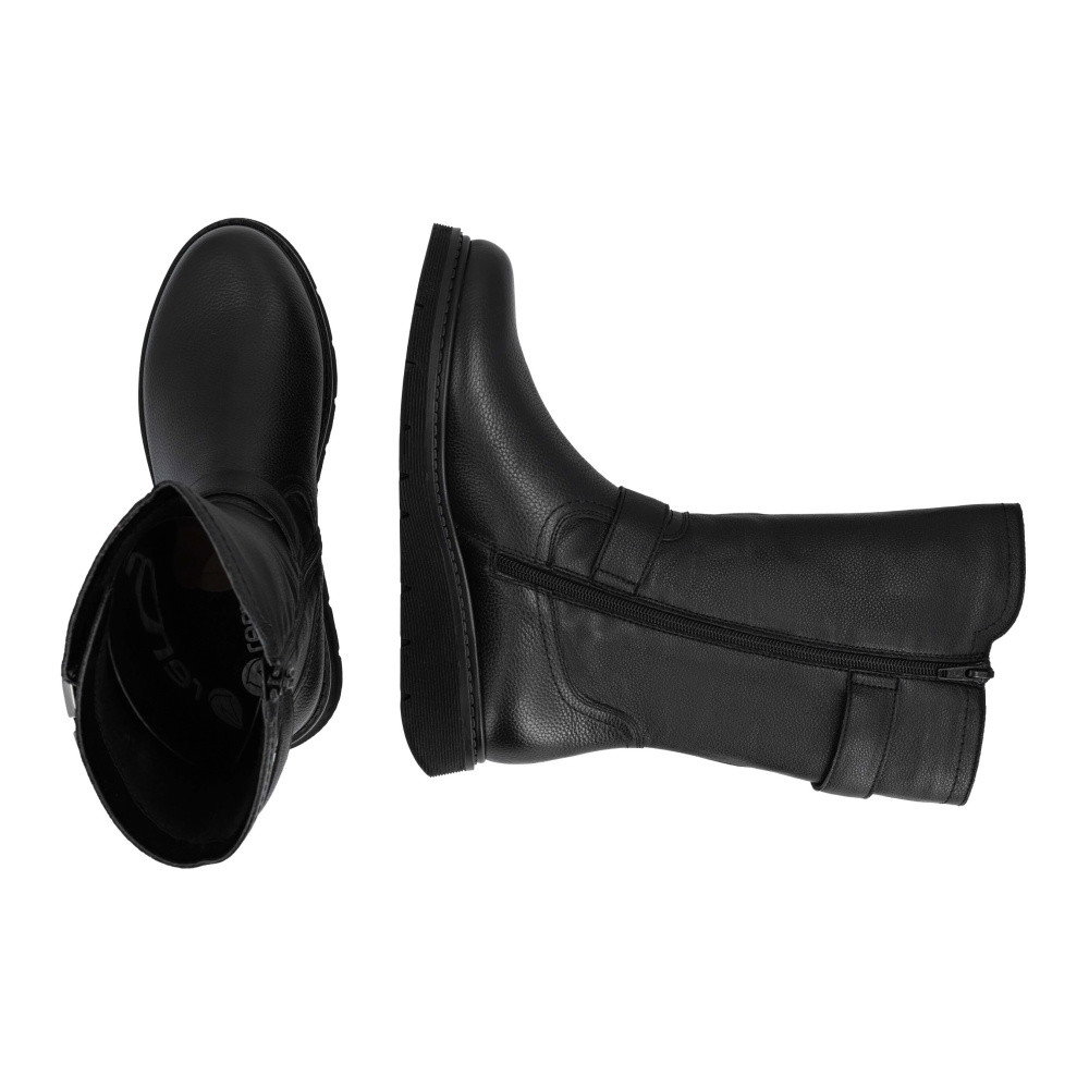 detail Dámské kozačky REMONTE D3980-00 černá W5