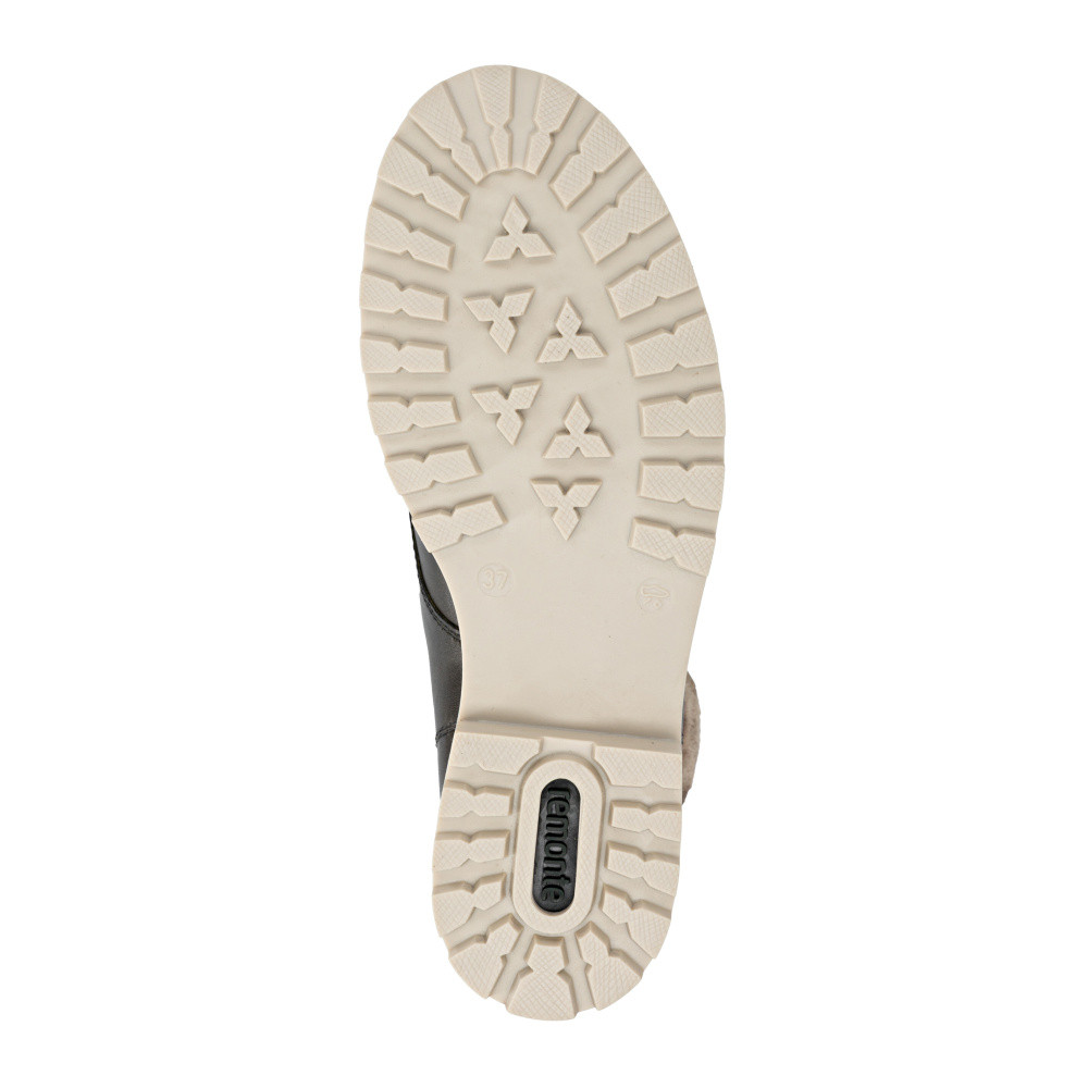 detail Dámská kotníková obuv REMONTE D8463-52 zelená W5