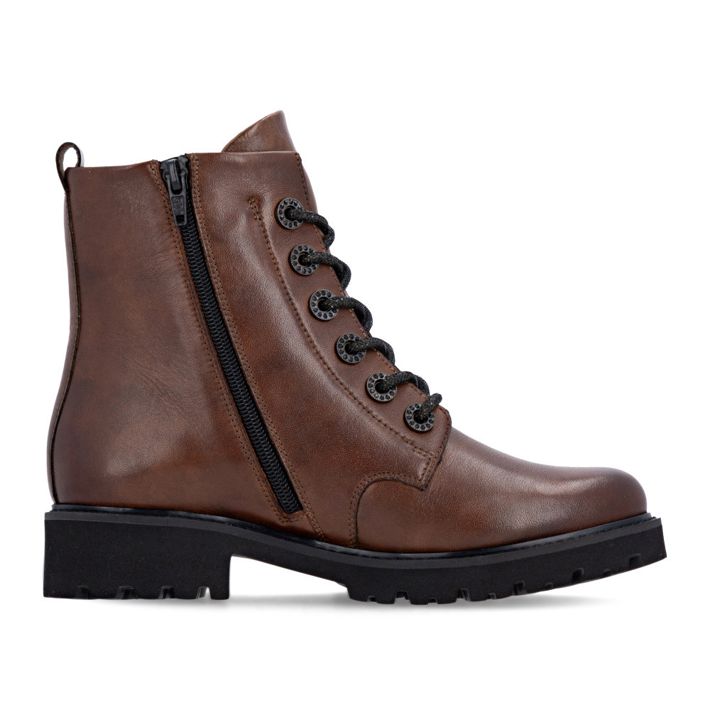 detail Dámská kotníková obuv REMONTE D8653-22 hnědá W5