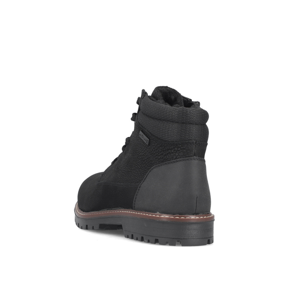 detail Pánská kotníková obuv RIEKER F3621-00 černá W5