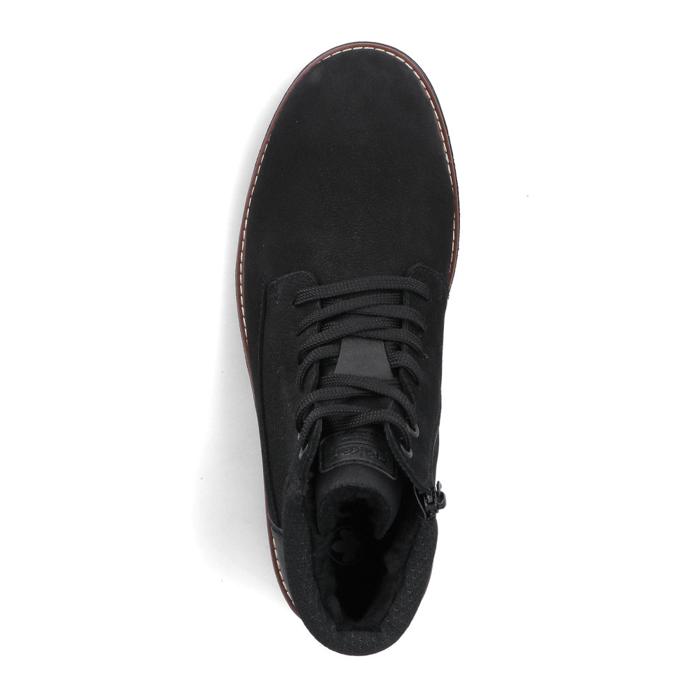 detail Pánská kotníková obuv RIEKER F3621-00 černá W5