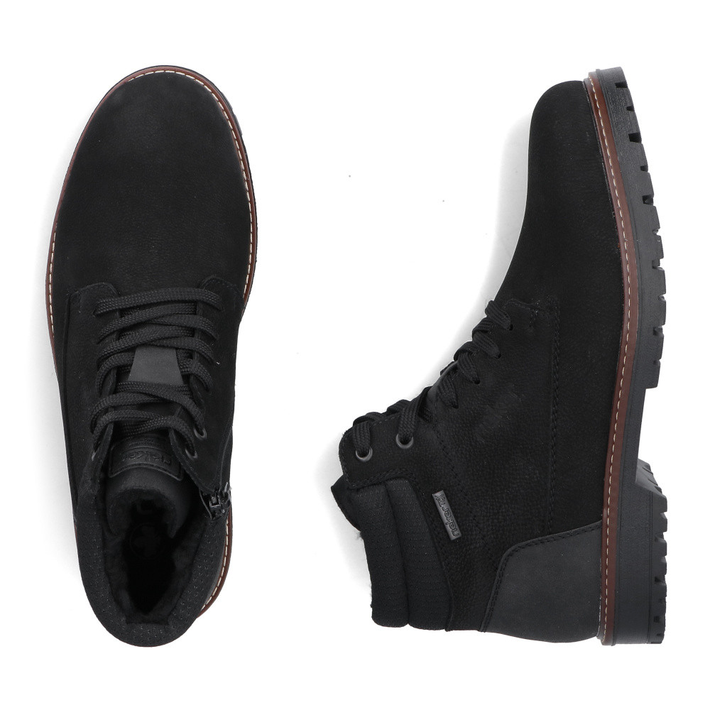 detail Pánská kotníková obuv RIEKER F3621-00 černá W5