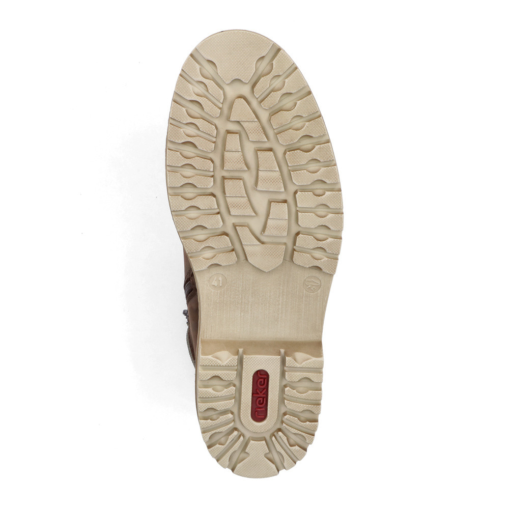 detail Pánská kotníková obuv RIEKER F3621-25 hnědá W5