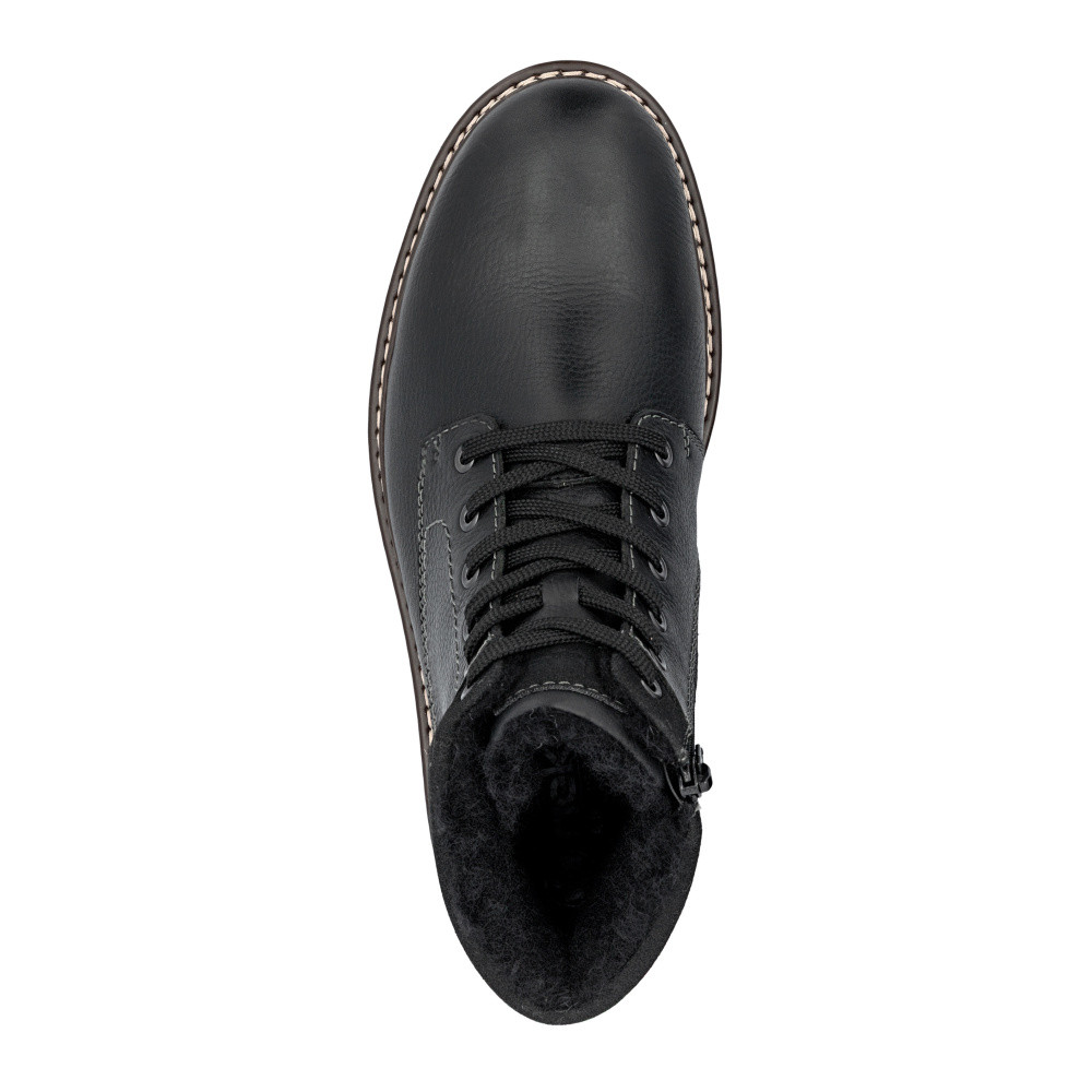 detail Pánská kotníková obuv RIEKER F3842-00 černá W5