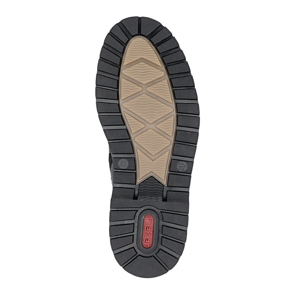 detail Pánská kotníková obuv RIEKER F3842-00 černá W5