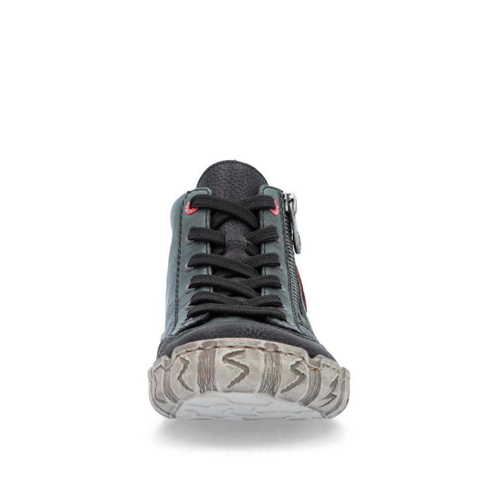 detail Dámská kotníková obuv RIEKER L0306-54 zelená W5