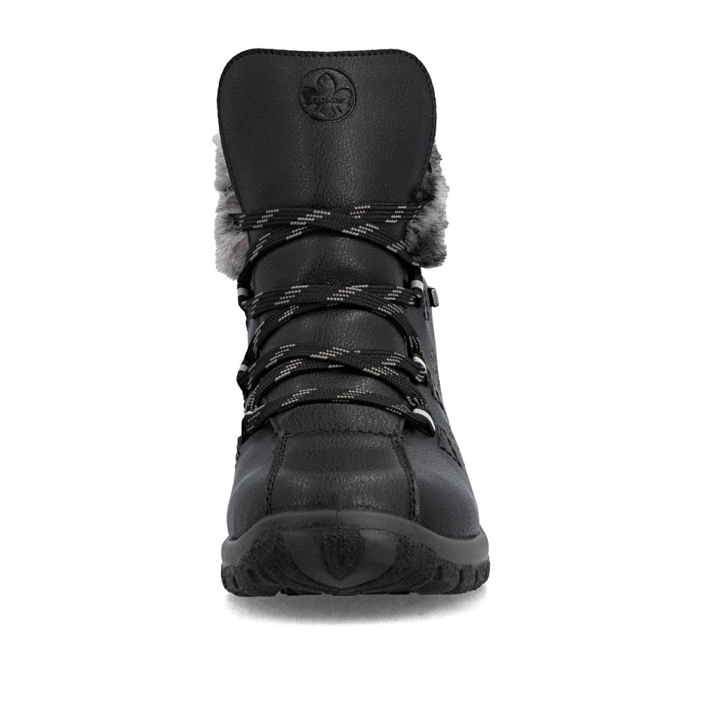 detail Dámská kotníková obuv RIEKER L7106-00 černá W5