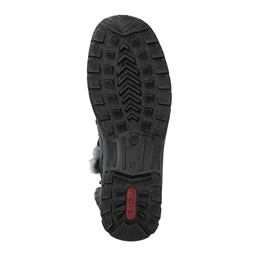 detail Dámská kotníková obuv RIEKER L7106-00 černá W5