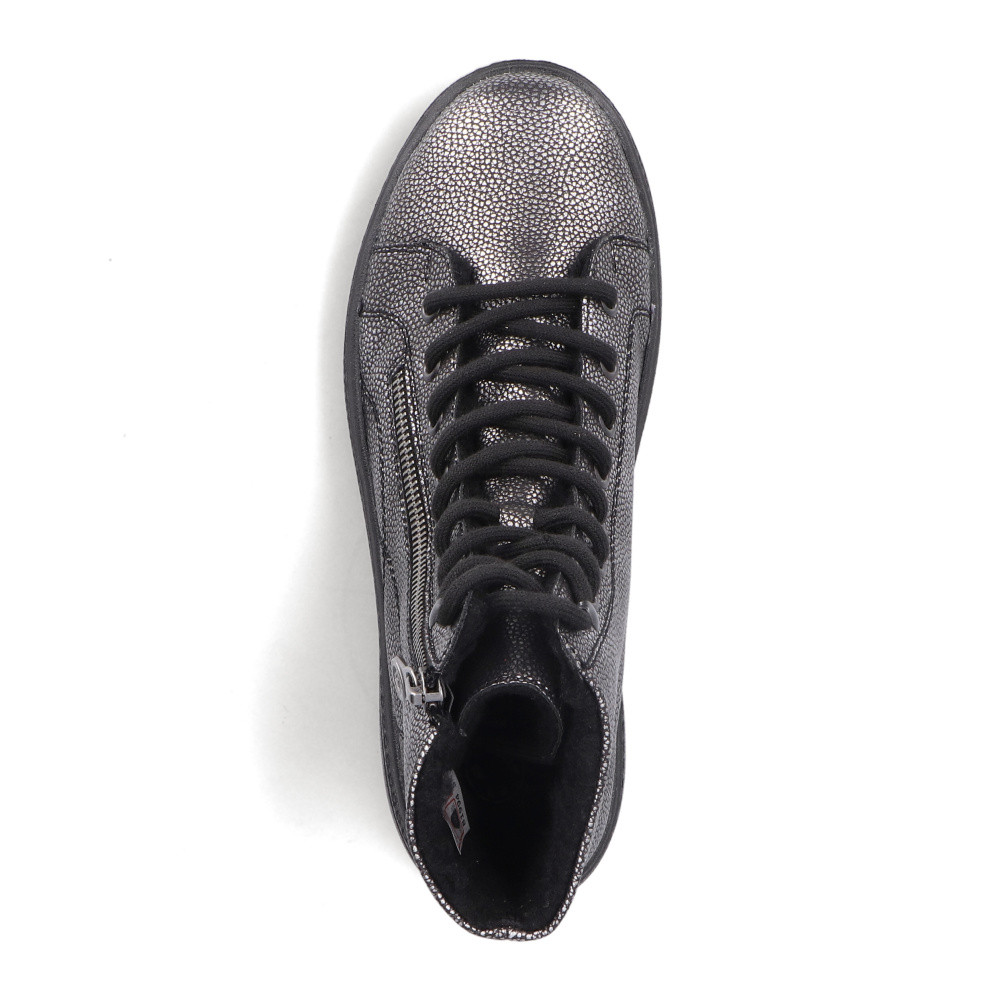 detail Dámská kotníková obuv RIEKER N0031-90 šedá W5