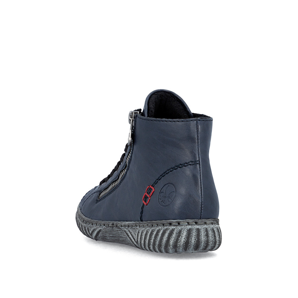 detail Dámská kotníková obuv RIEKER N0921-14 modrá W5