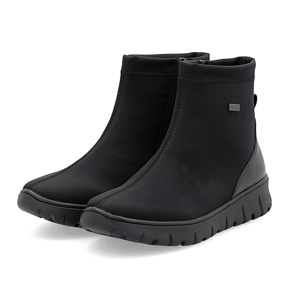 detail Dámská kotníková obuv RIEKER N1352-00 černá W5