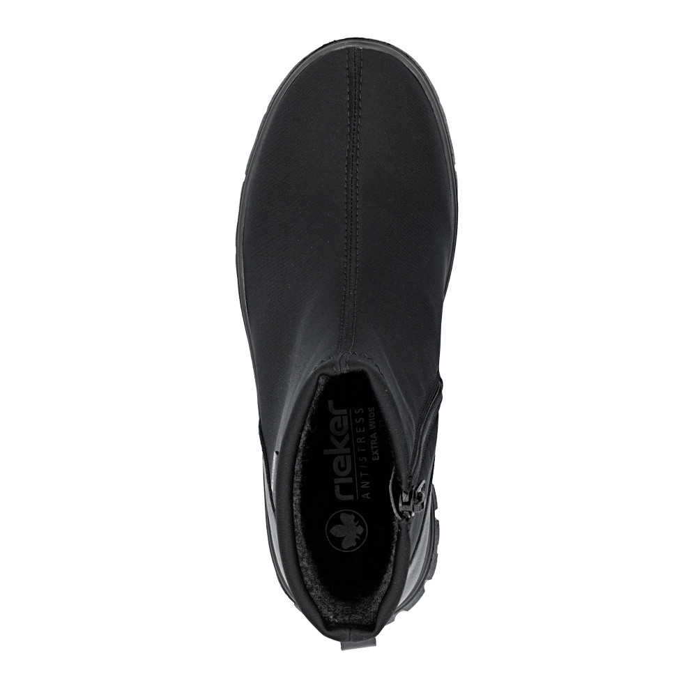 detail Dámská kotníková obuv RIEKER N1352-00 černá W5