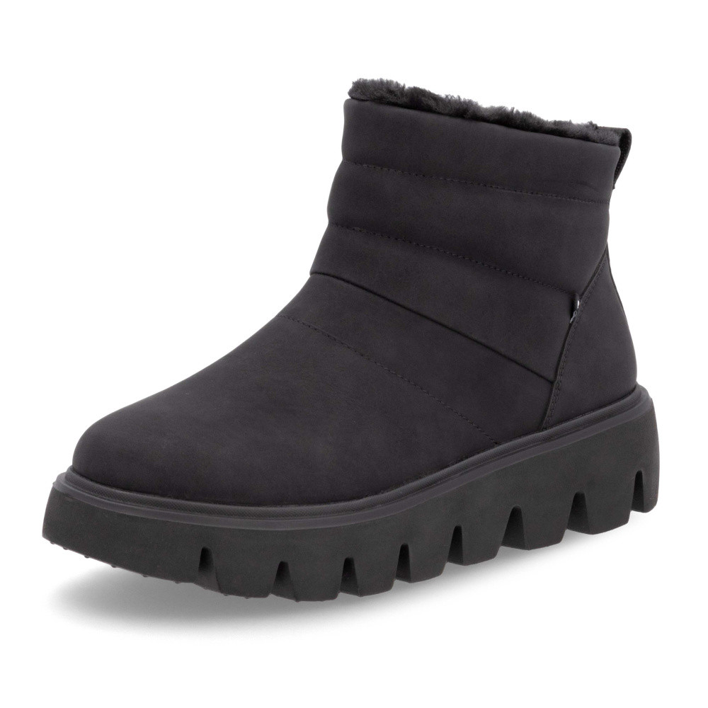 detail Dámská kotníková obuv RIEKER W2070-00 černá W5