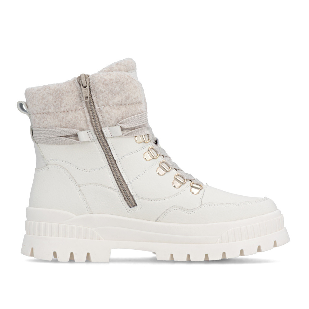 detail Dámská kotníková obuv RIEKER W2171-81 bílá W5