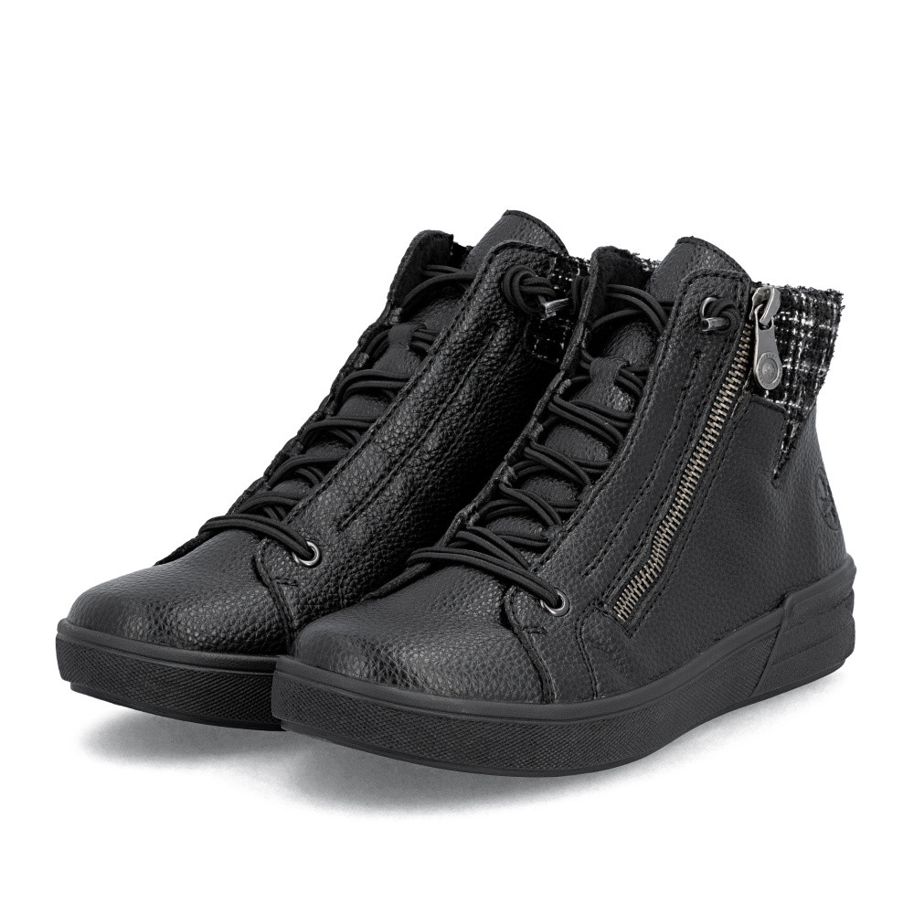 detail Dámská kotníková obuv RIEKER X0750-00 černá W5