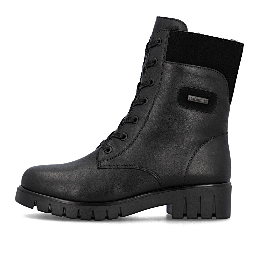 detail Dámská kotníková obuv RIEKER X2602-00 černá W5