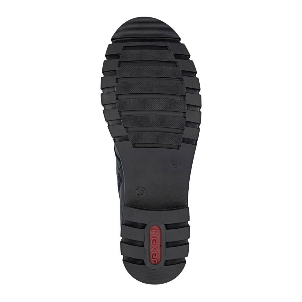 detail Dámská kotníková obuv RIEKER X2602-00 černá W5