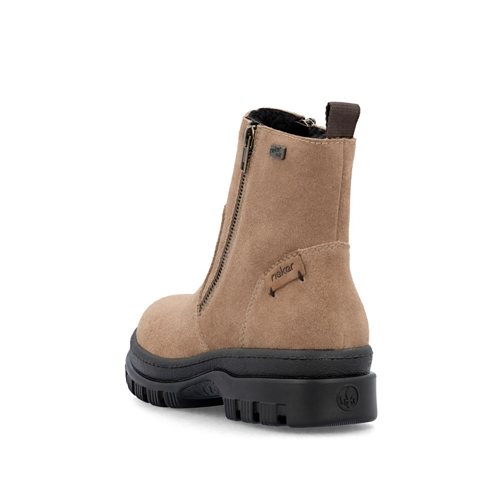 detail Dámská kotníková obuv RIEKER X8251-24 hnědá W5