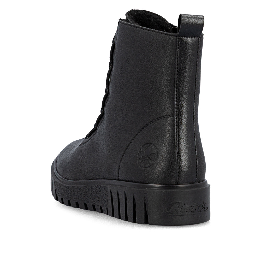 detail Dámská kotníková obuv RIEKER Y3474-00 černá W5