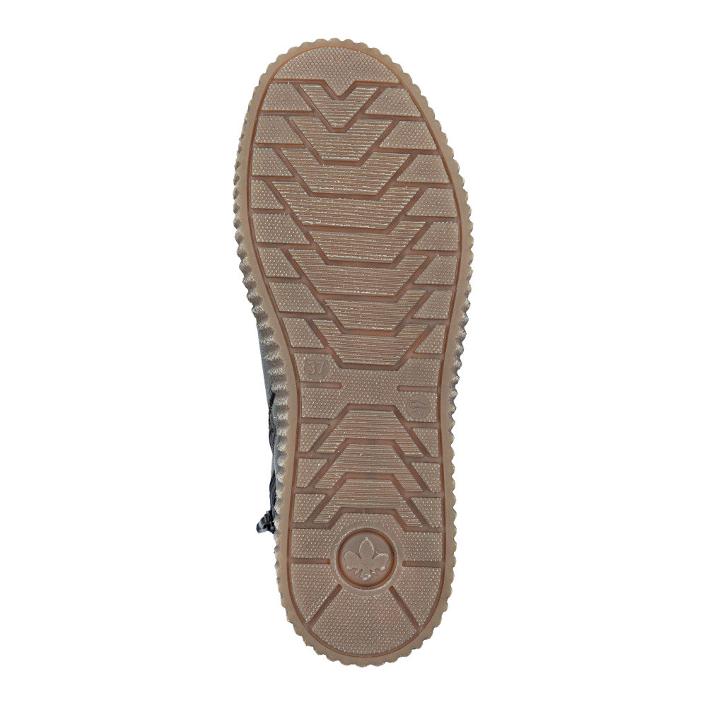 detail Dámská kotníková obuv RIEKER Y4300-52 zelená W5