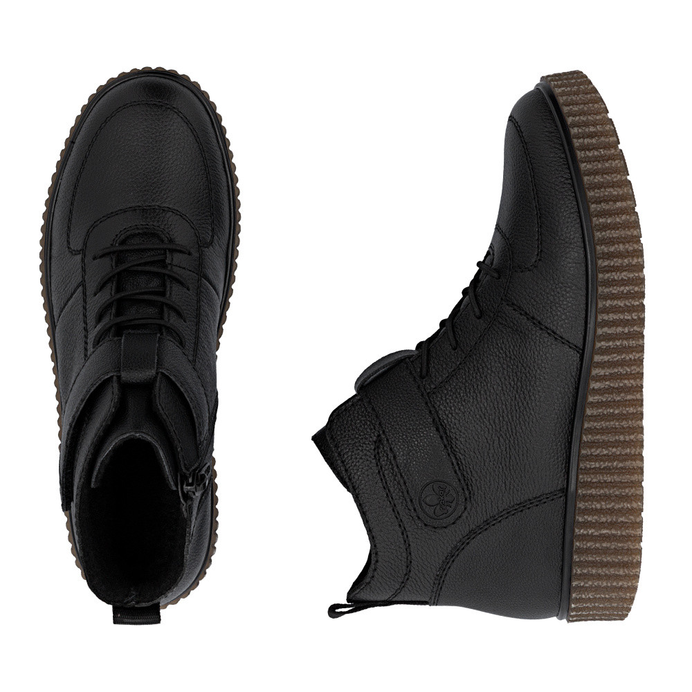 detail Dámská kotníková obuv RIEKER Y4351-00 černá W5