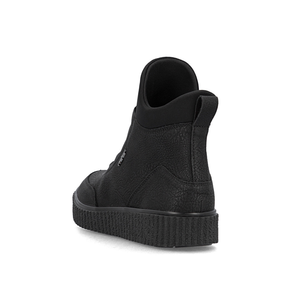 detail Dámská kotníková obuv RIEKER Y4363-00 černá W5