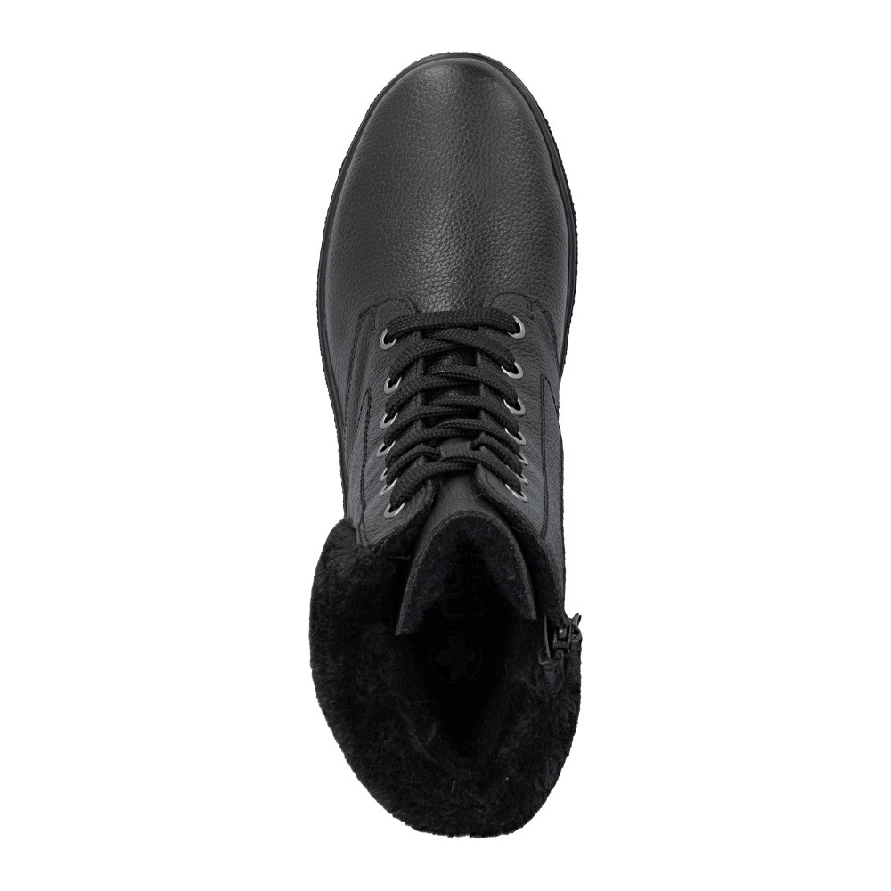 detail Dámská kotníková obuv RIEKER Y4401-00   BLACK   H/W5