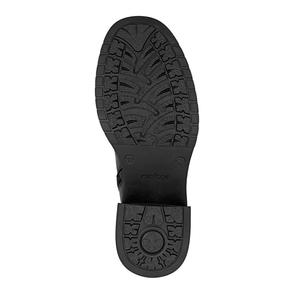 detail Dámská kotníková obuv RIEKER Y5250-00 černá W5