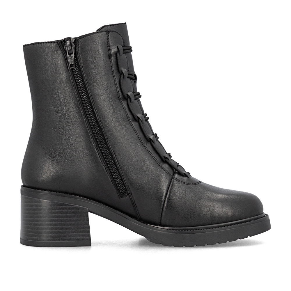 detail Dámská kotníková obuv RIEKER Y5252-00 černá W5