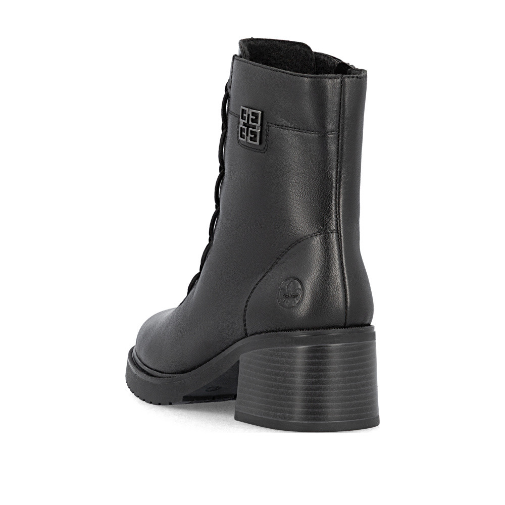 detail Dámská kotníková obuv RIEKER Y5252-00 černá W5