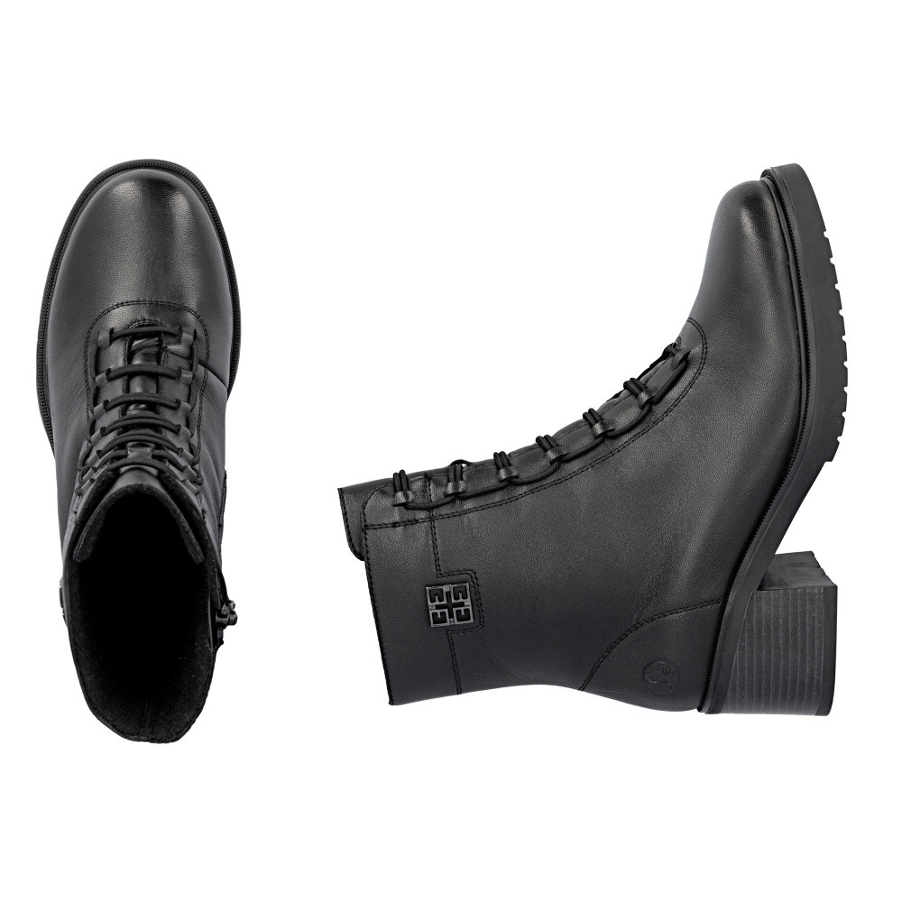 detail Dámská kotníková obuv RIEKER Y5252-00 černá W5