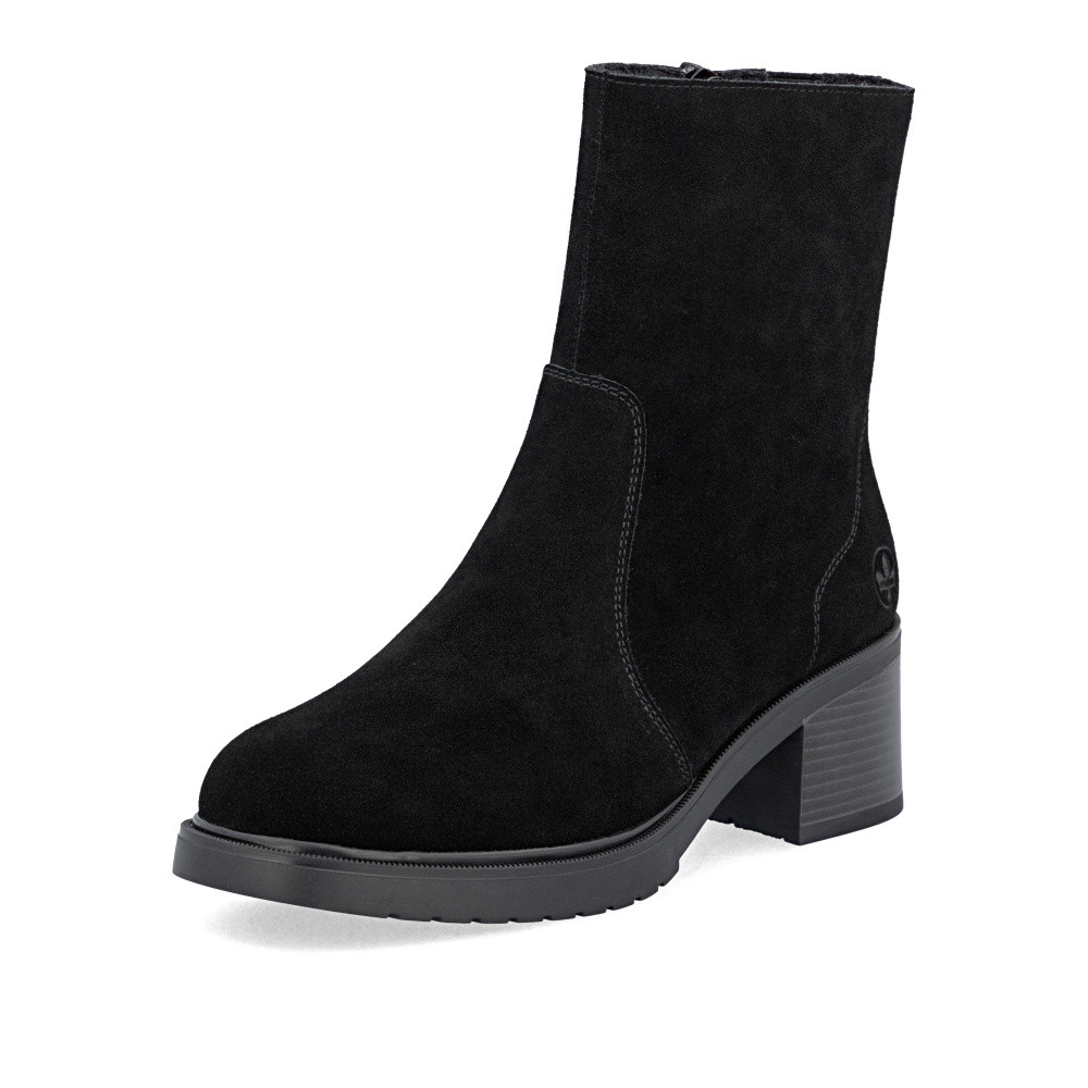 detail Dámská kotníková obuv RIEKER Y5256-00 černá W5