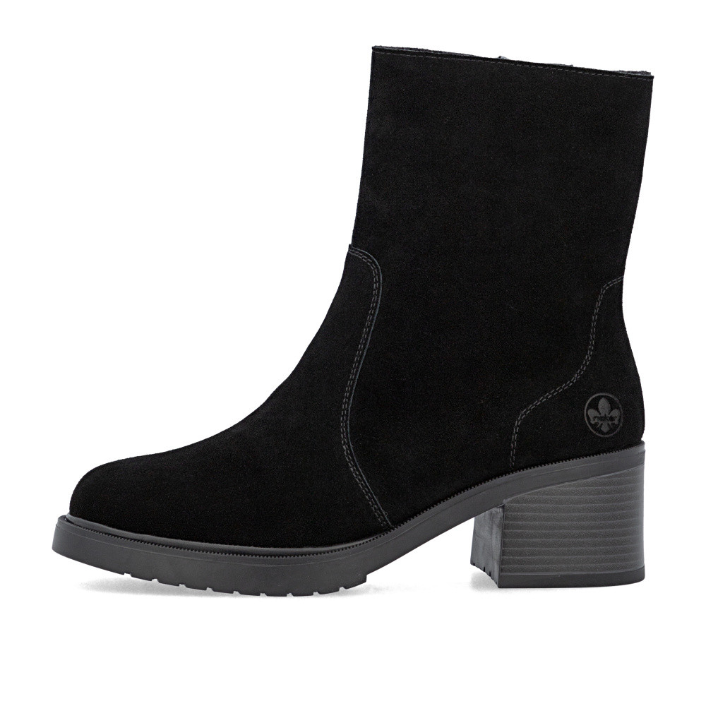 detail Dámská kotníková obuv RIEKER Y5256-00 černá W5