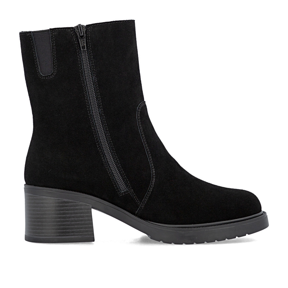 detail Dámská kotníková obuv RIEKER Y5256-00 černá W5