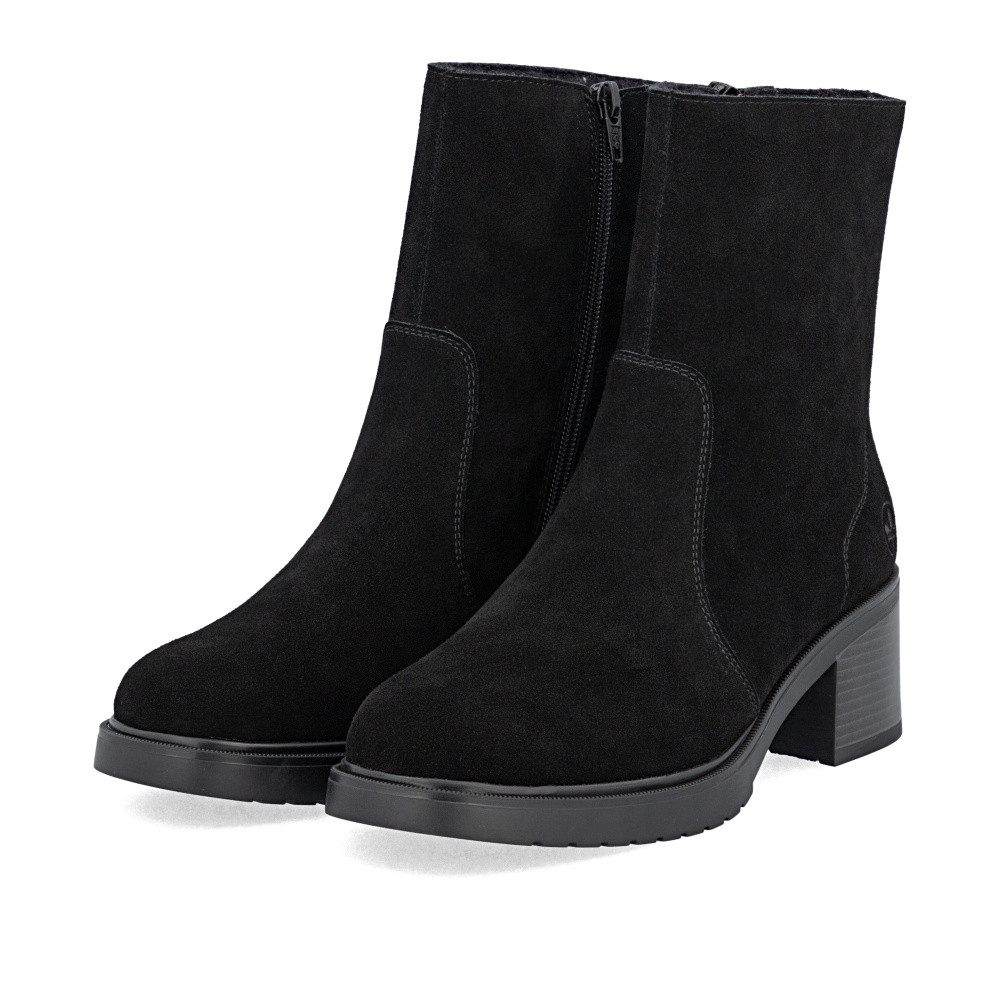 detail Dámská kotníková obuv RIEKER Y5256-00 černá W5