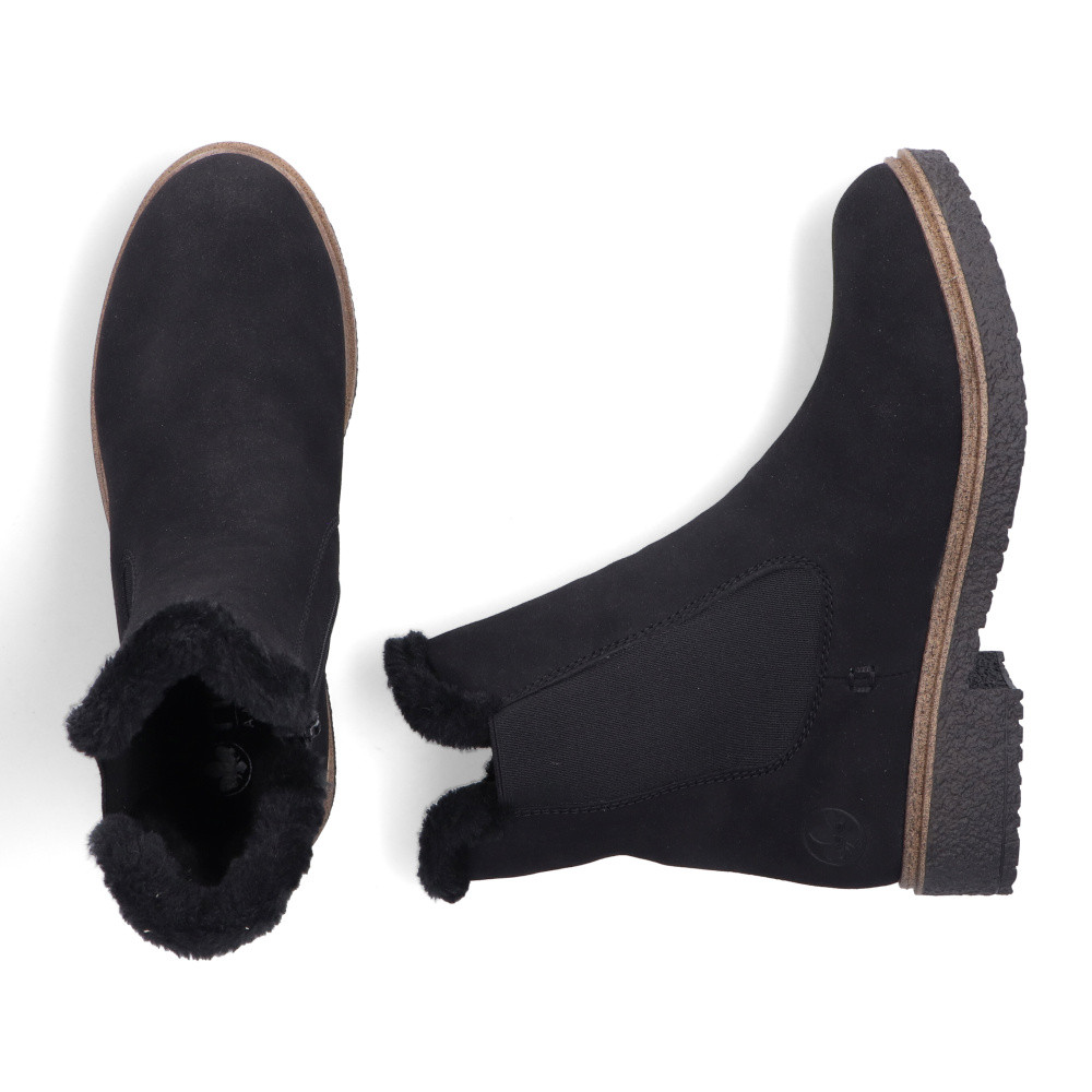 detail Dámská kotníková obuv RIEKER Z5076-00 černá W5