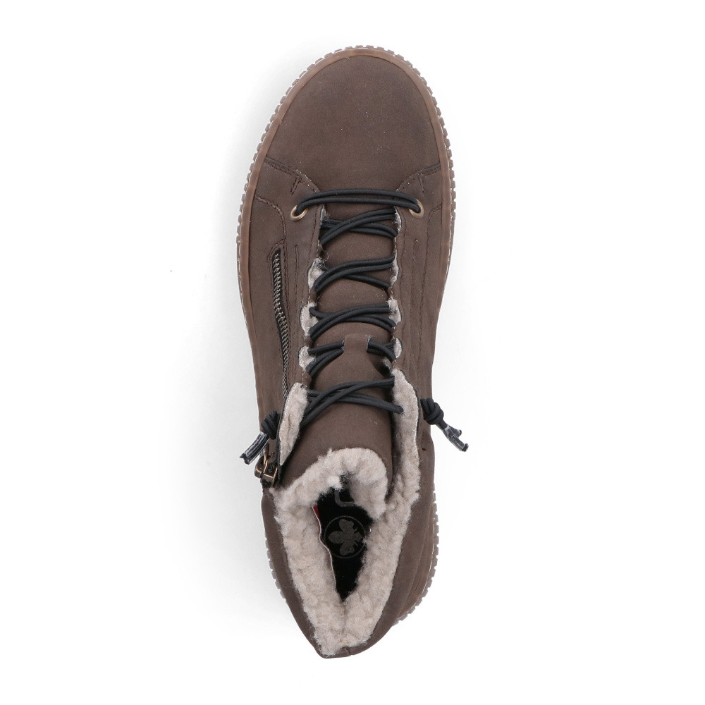 detail Dámská kotníková obuv RIEKER Z6660-25 hnědá W5